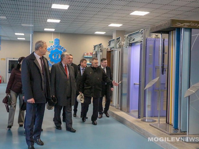 Делегация Алтайского края Российской Федерации с ознакомительным визитом посетила ОАО «Могилевлифтмаш».
